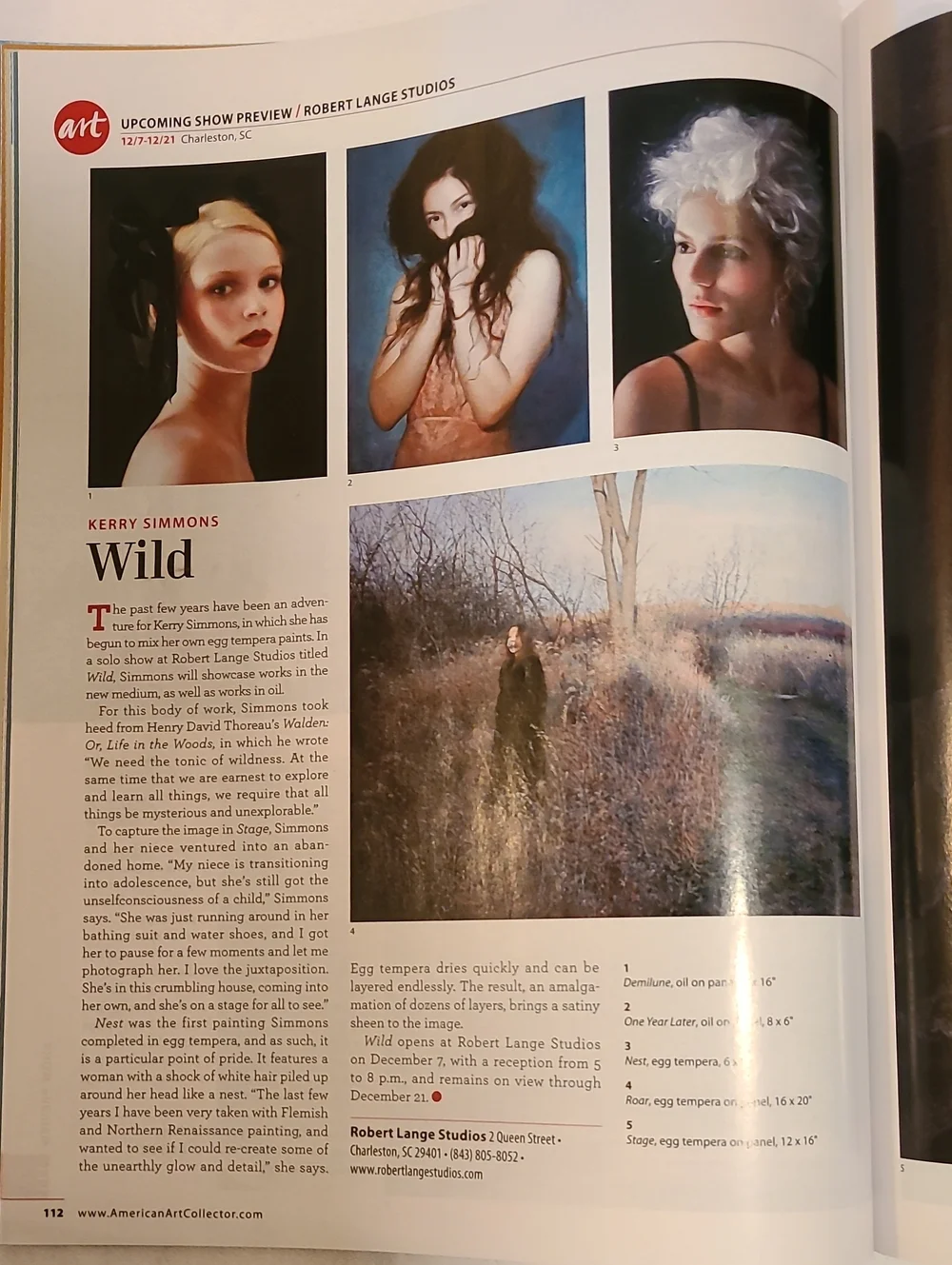 American Art Collector Magazine 3 Issues, Decoration Dec 2017 Oct Dec 2018